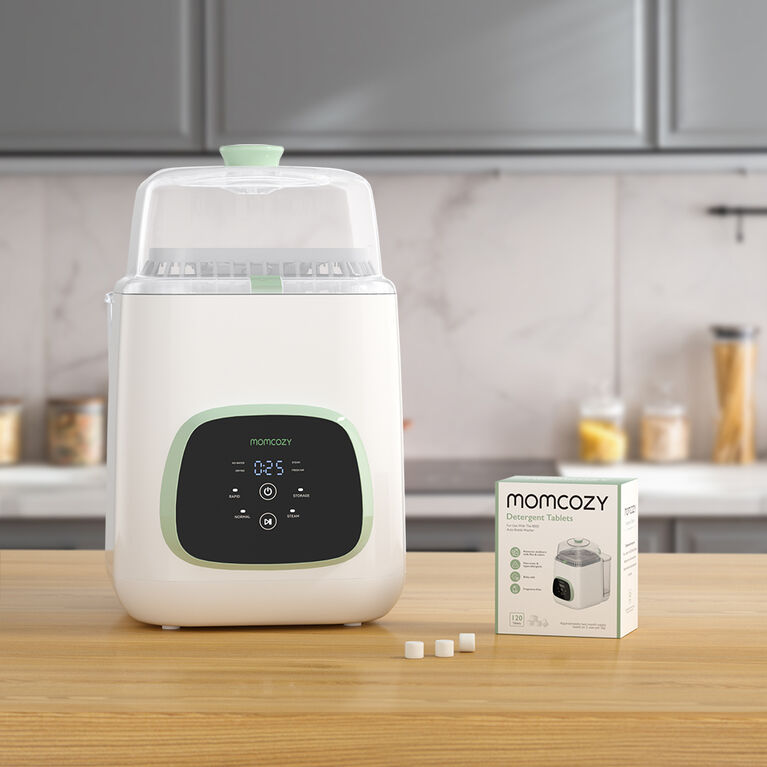 Momcozy 120 Tablets For Baby Bottle Washer